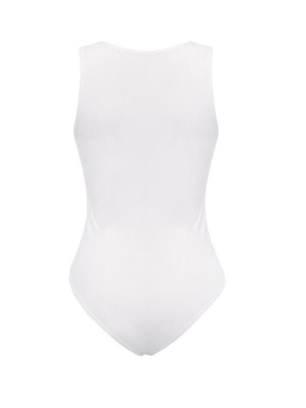 Button-up Sleeveless Bodysuit