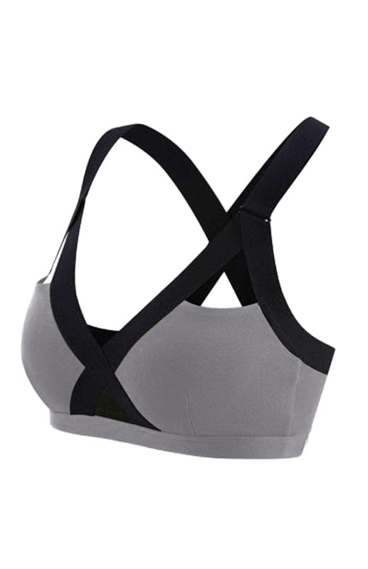 Color Contrast Sports Bra