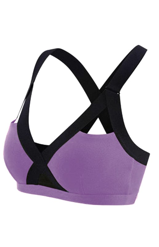 Color Contrast Sports Bra