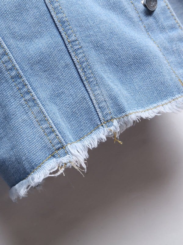 Cropped Denim Jacket