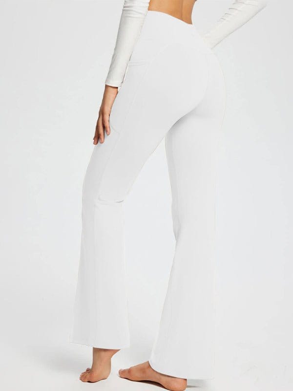 Flattering High-Waisted Wide Leg Leggings