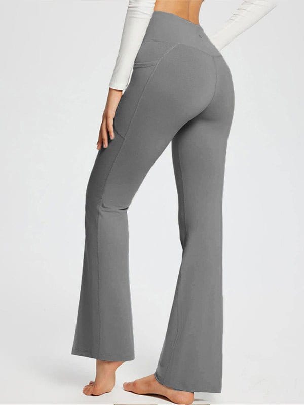 Flattering High-Waisted Wide Leg Leggings