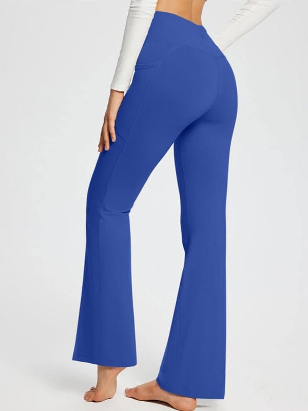 Flattering High-Waisted Wide Leg Leggings