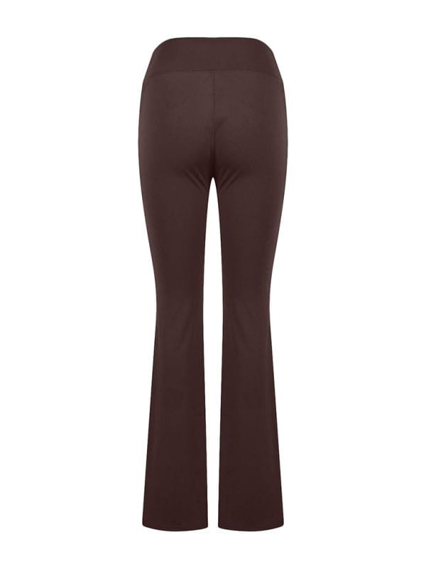 Flattering High-Waisted Wide Leg Leggings