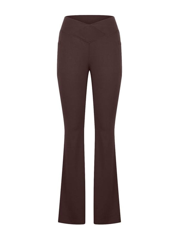 Flattering High-Waisted Wide Leg Leggings