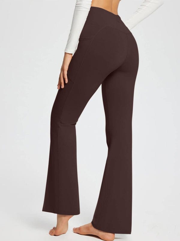 Flattering High-Waisted Wide Leg Leggings