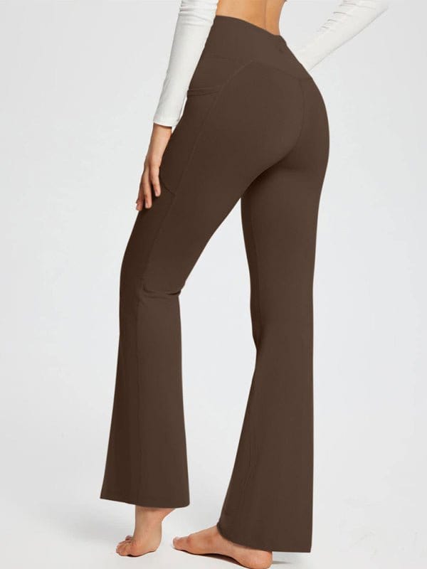 Flattering High-Waisted Wide Leg Leggings