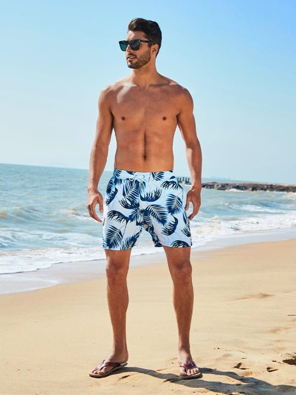 Floral Print Swim Shorts