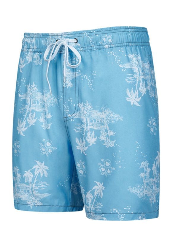 Floral Print Swim Shorts Island / S