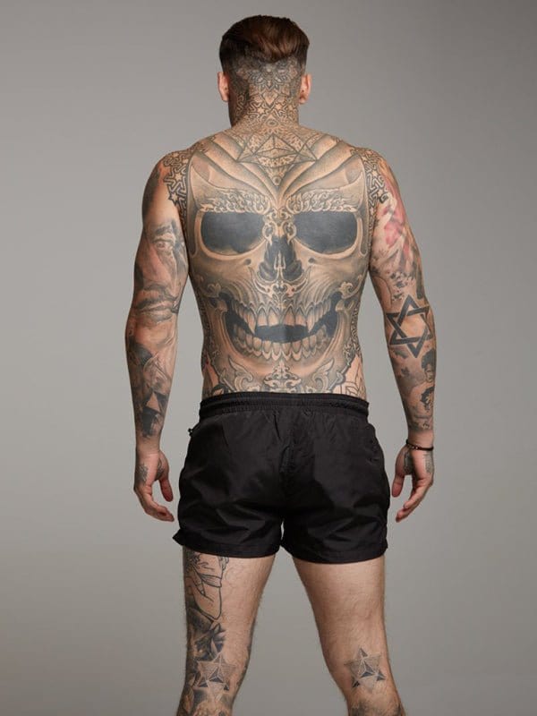 High Thigh Swim Shorts