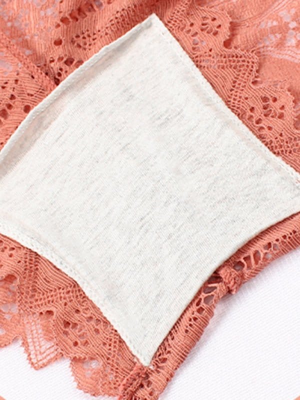 Lace Cross Strap Cheeky Panties