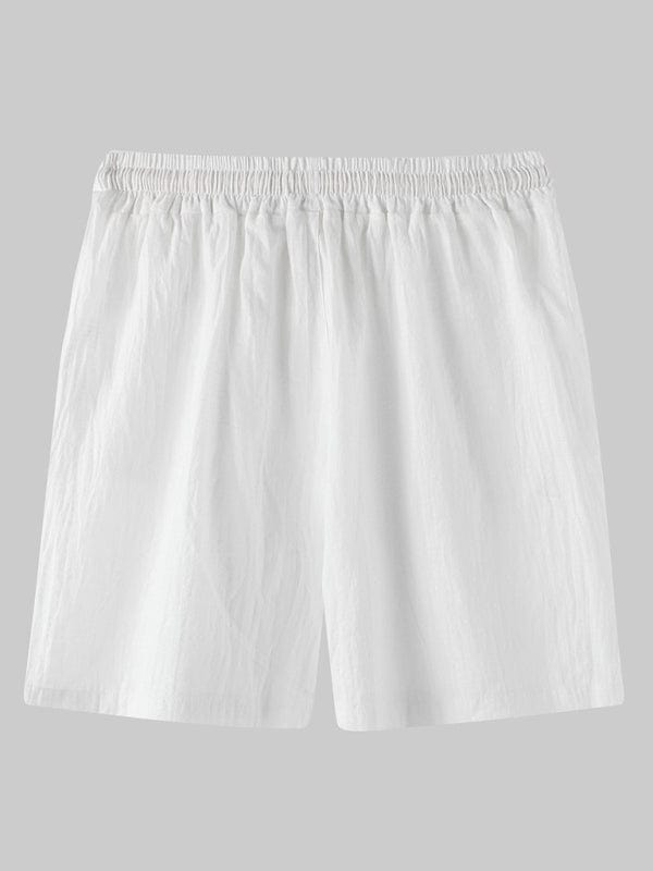 Linen Drawstring Shorts