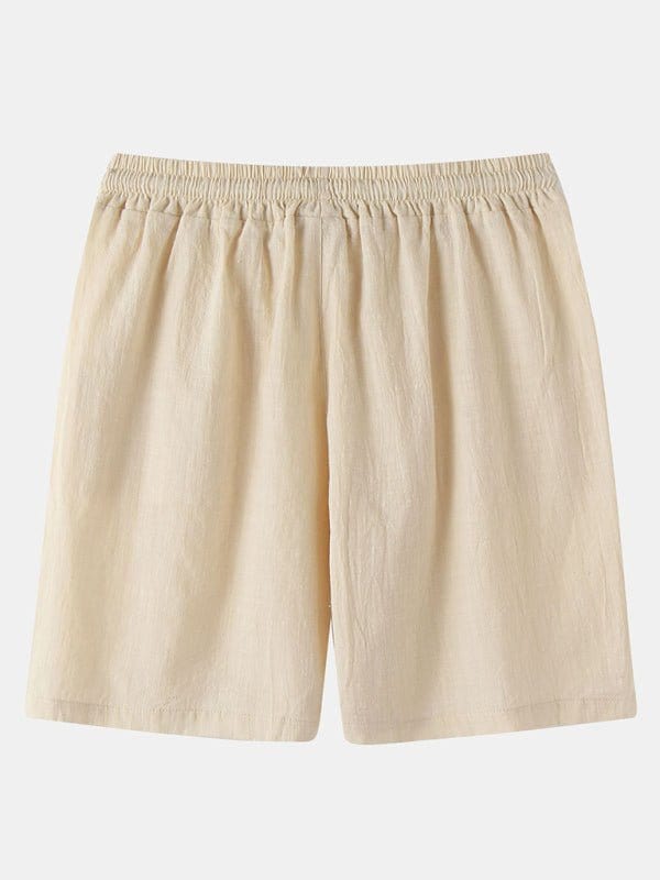 Linen Drawstring Shorts