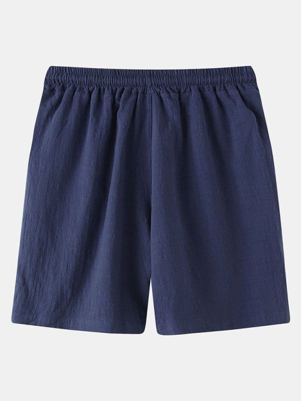 Linen Drawstring Shorts