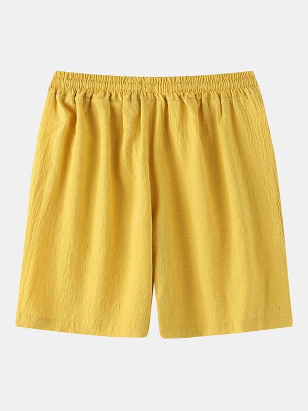 Linen Drawstring Shorts