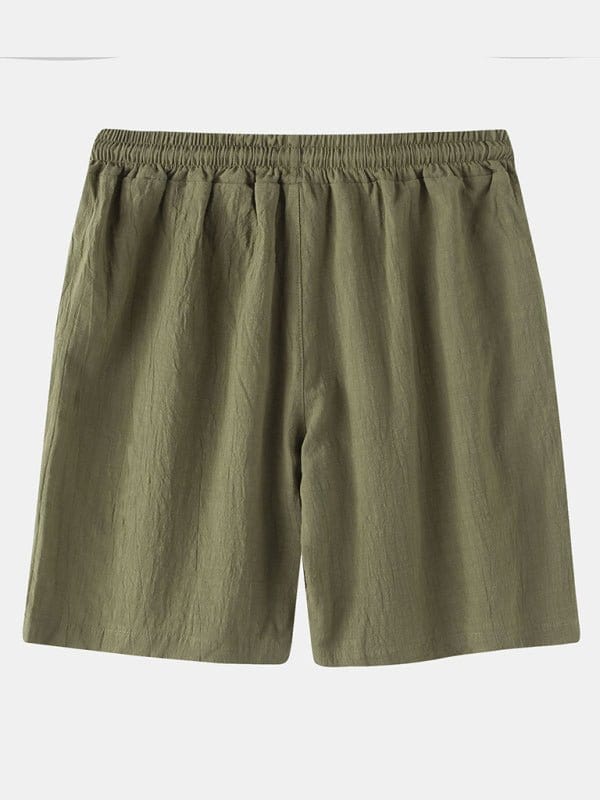 Linen Drawstring Shorts