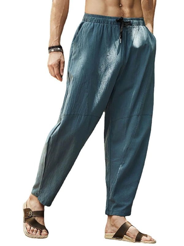 Loose Drawstring Pants