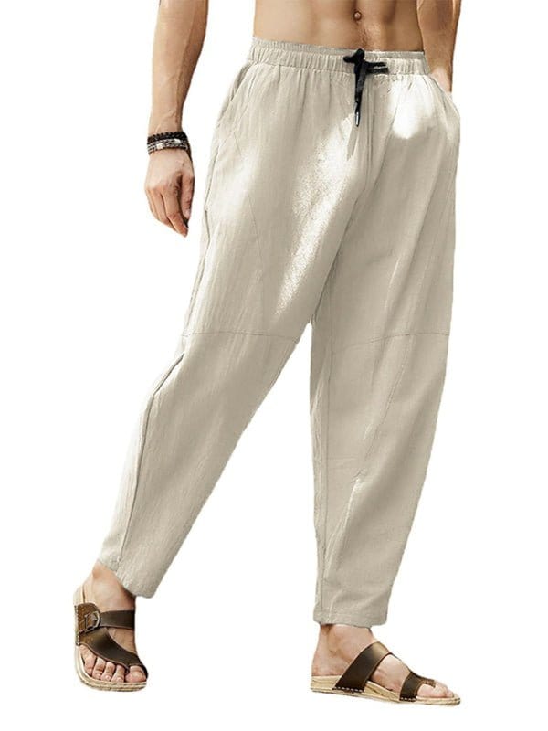 Loose Drawstring Pants