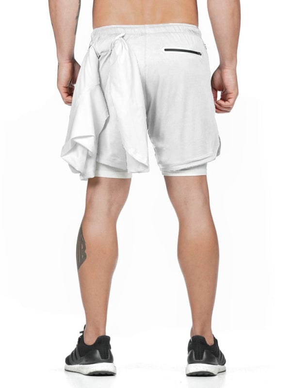 Men's Athletic Shorts With Hidden Thigh Pocket