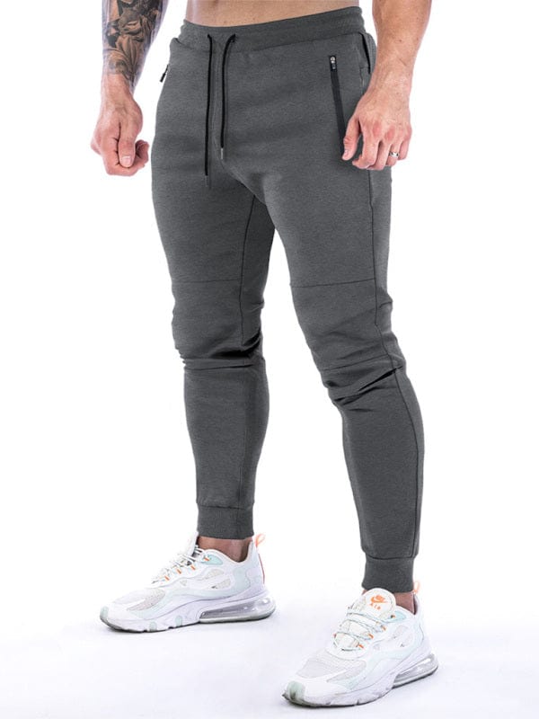 Men's Fleece Lined Joggers Charcoal Grey / S