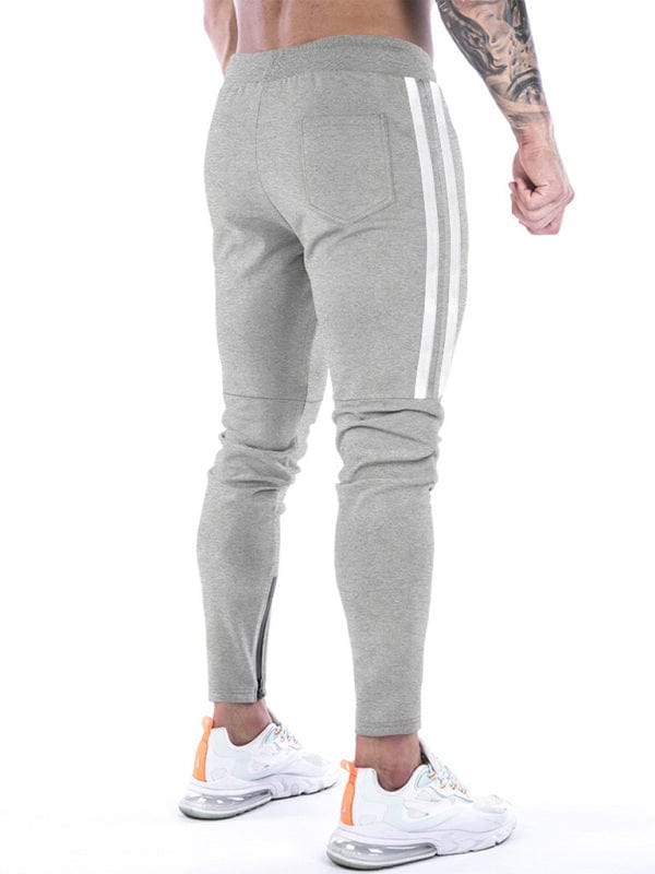 Men's Stripe Ankle Zip Joggers