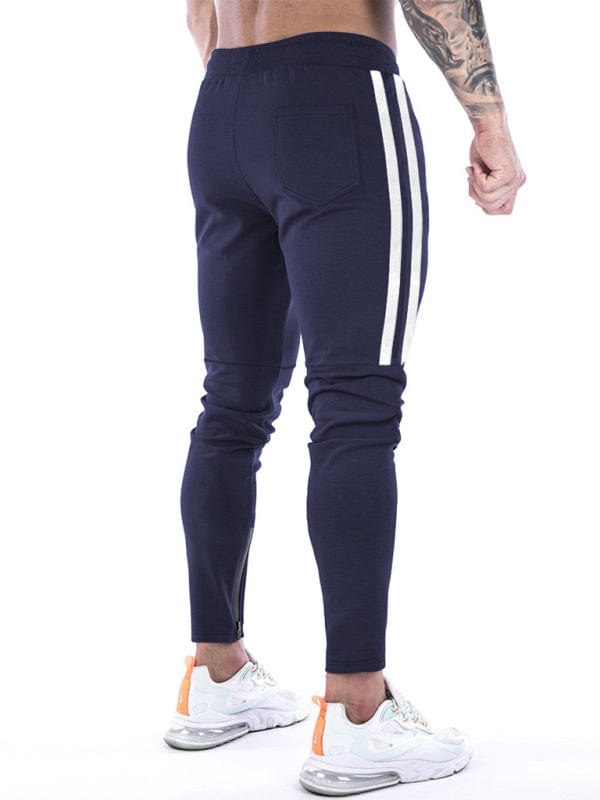 Men's Stripe Ankle Zip Joggers