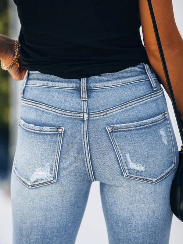 Ripped Slim Fit Jeans