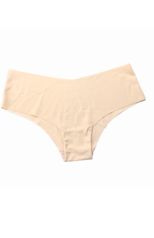 Seamless Breathable Pantie Briefs Nude Color / S