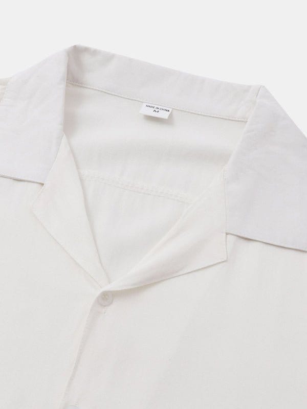 Short Sleeve Button-Up Shirt