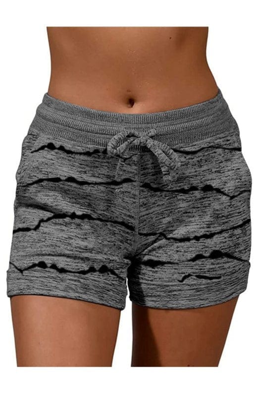 Stretchy Shorts with Pockets Charcoal grey / S