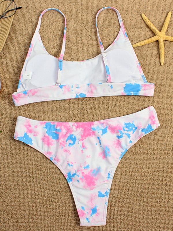 Tie Dye Push-Up Bikini