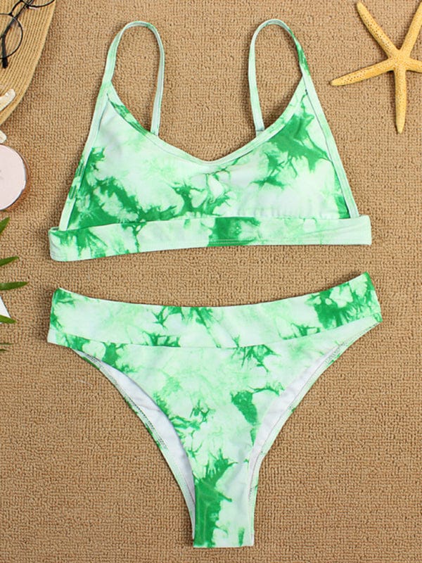 Tie Dye Push-Up Bikini