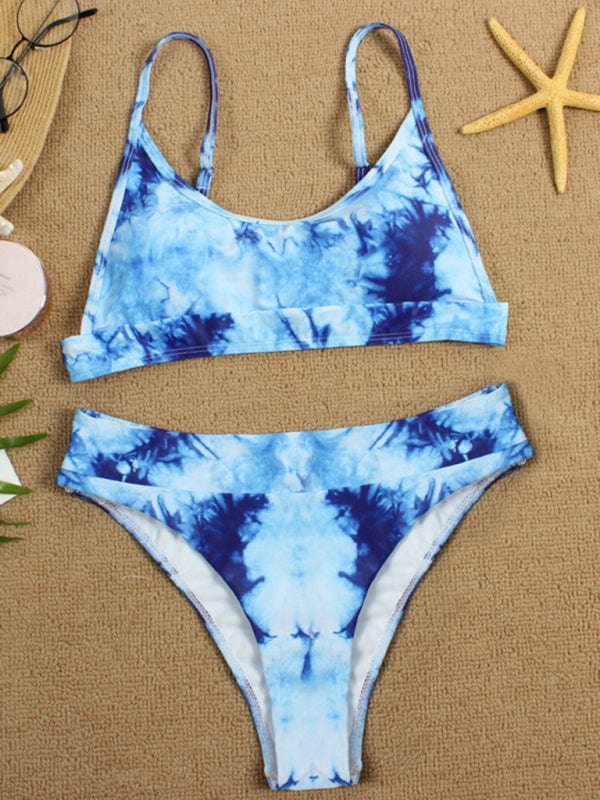 Tie Dye Push-Up Bikini