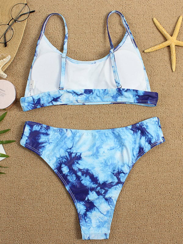 Tie Dye Push-Up Bikini