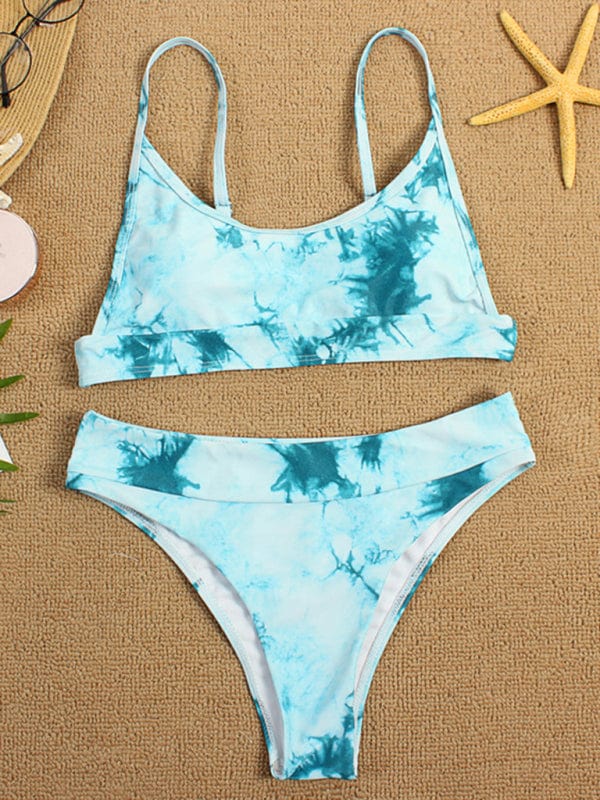 Tie Dye Push-Up Bikini