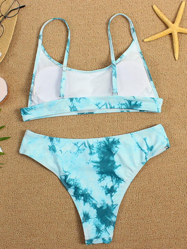 Tie Dye Push-Up Bikini