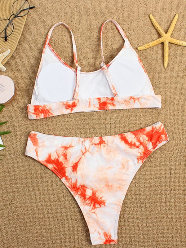 Tie Dye Push-Up Bikini