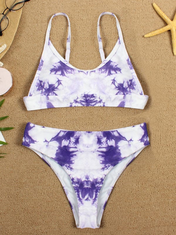 Tie Dye Push-Up Bikini