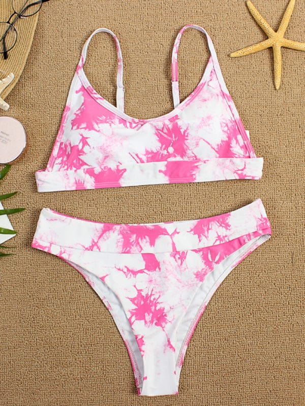 Tie Dye Push-Up Bikini