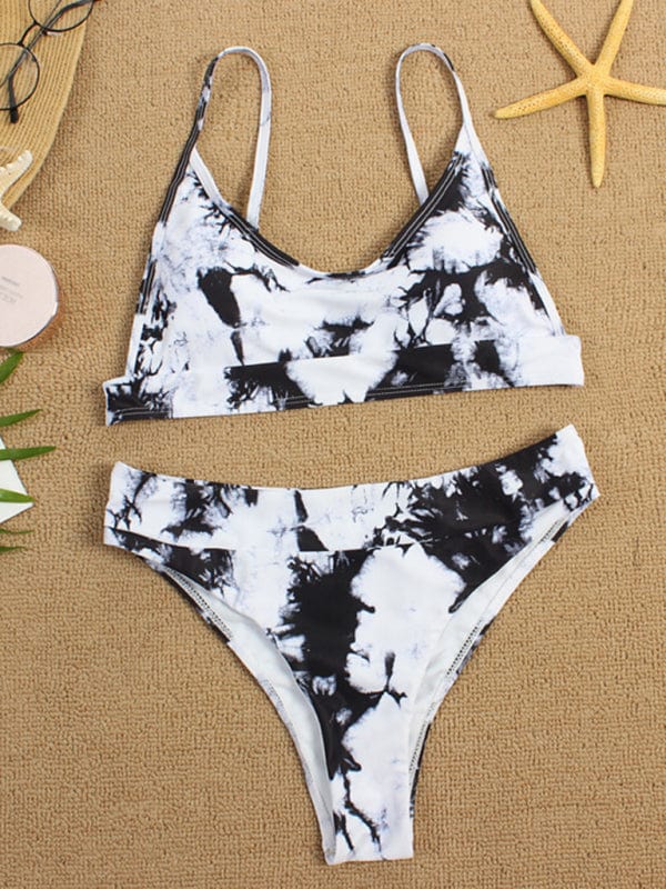 Tie Dye Push-Up Bikini