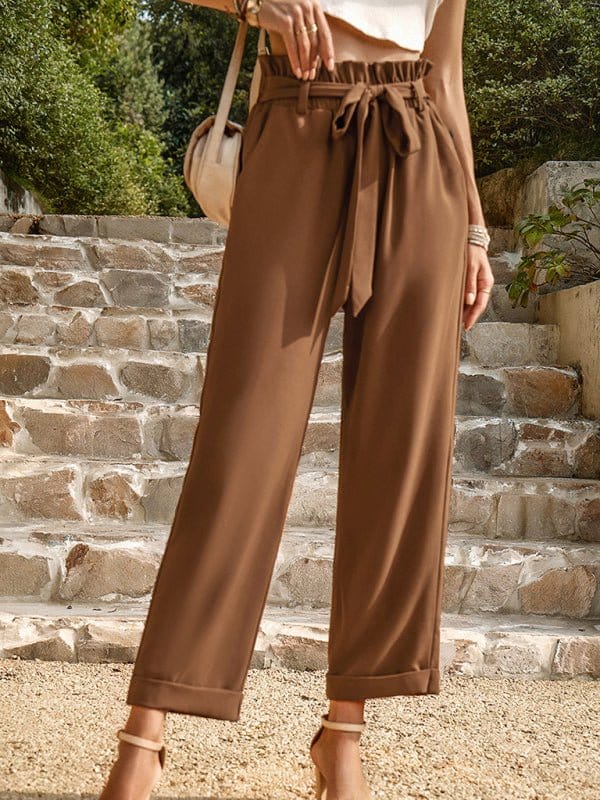 Tie Waist Trousers