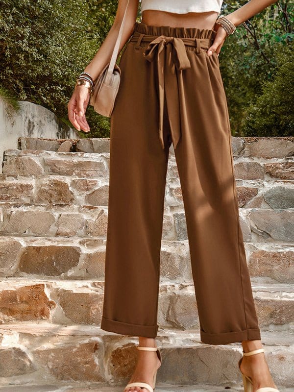 Tie Waist Trousers