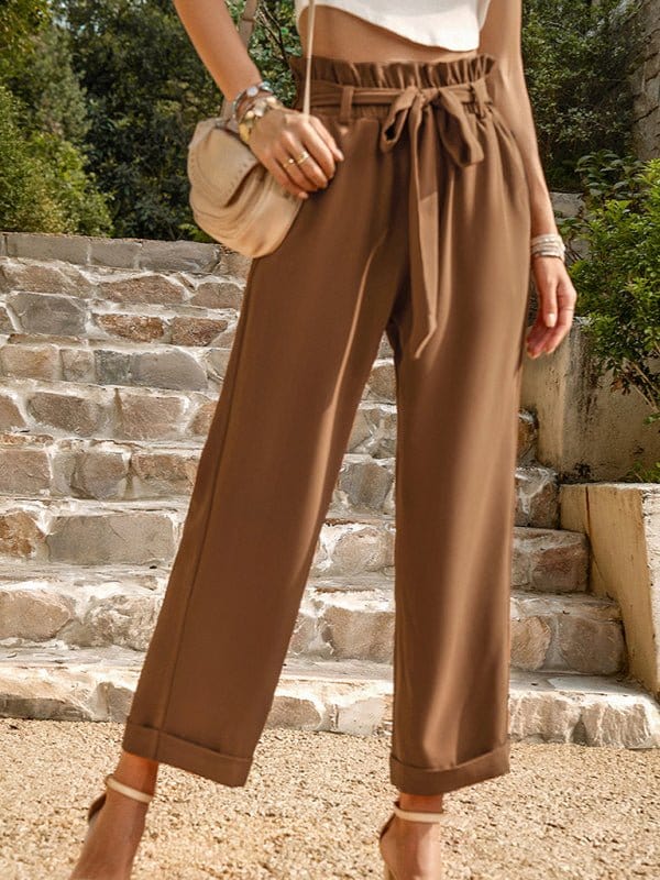 Tie Waist Trousers