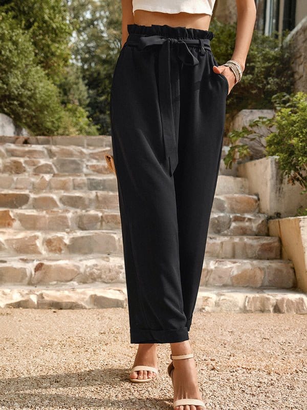 Tie Waist Trousers