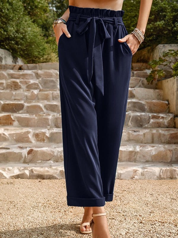 Tie Waist Trousers