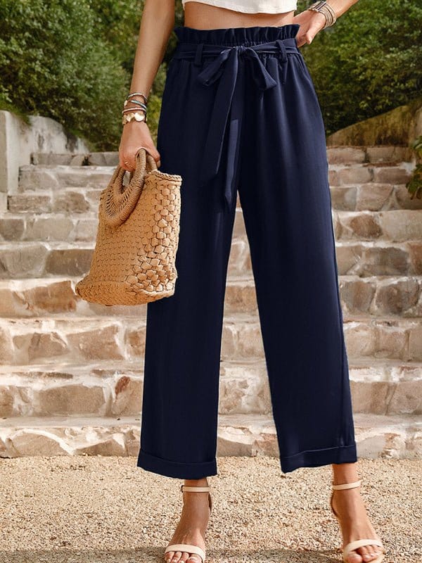 Tie Waist Trousers