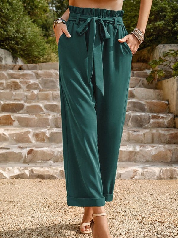 Tie Waist Trousers