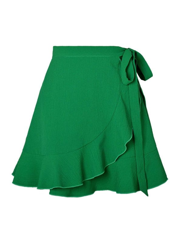 Wrap-Around Skirt with Tie